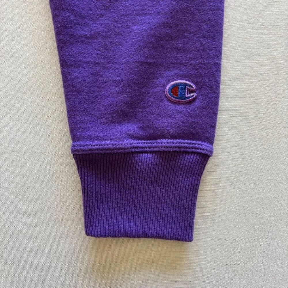 Unisex Champion Purple “Team Up” Hoodie Set Size S & M Matching Bundle - Picture 8 of 15